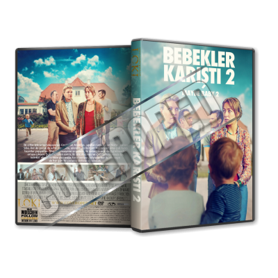 Bebekler Karıştı 2 - Bytte Bytte Barn - 2024 Türkçe Dvd Cover Tasarımı